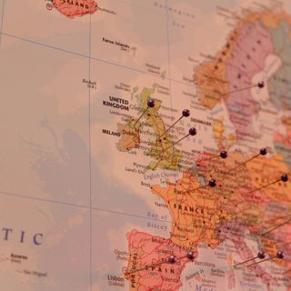 Europe map