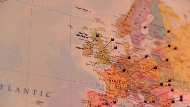 Europe map