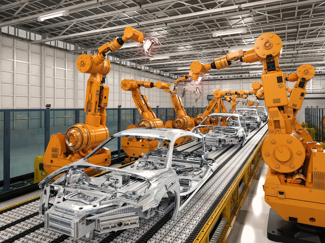 Car assembly robotics