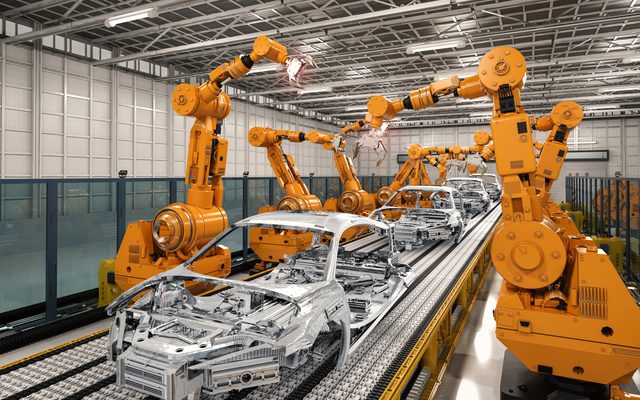 Car assembly robotics