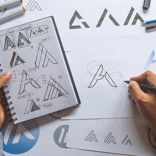 Trademark logo sketch